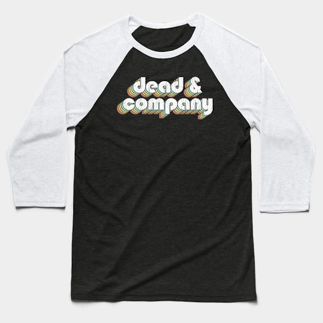 Dead & Company / Rainbow Vintage Baseball T-Shirt by Jurou